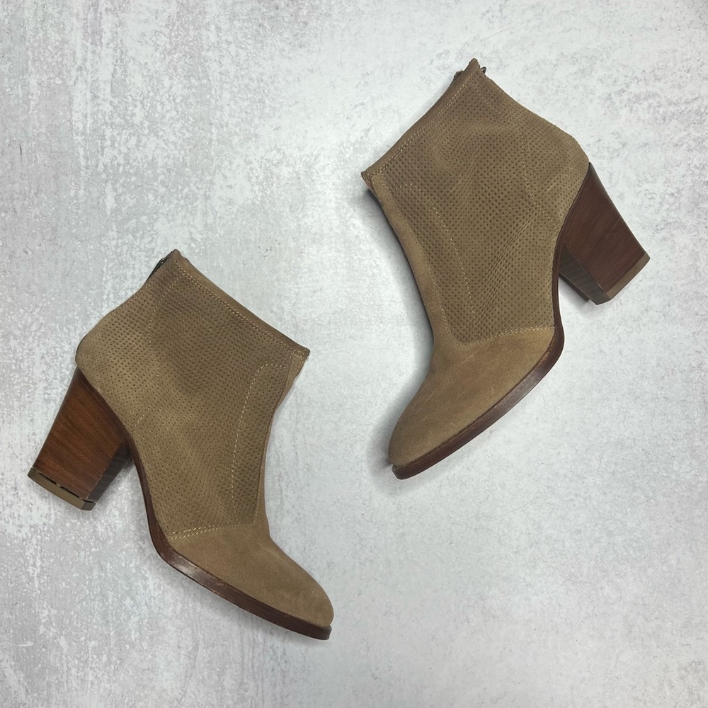 Aquatalia Faris Leather Ankle Boots